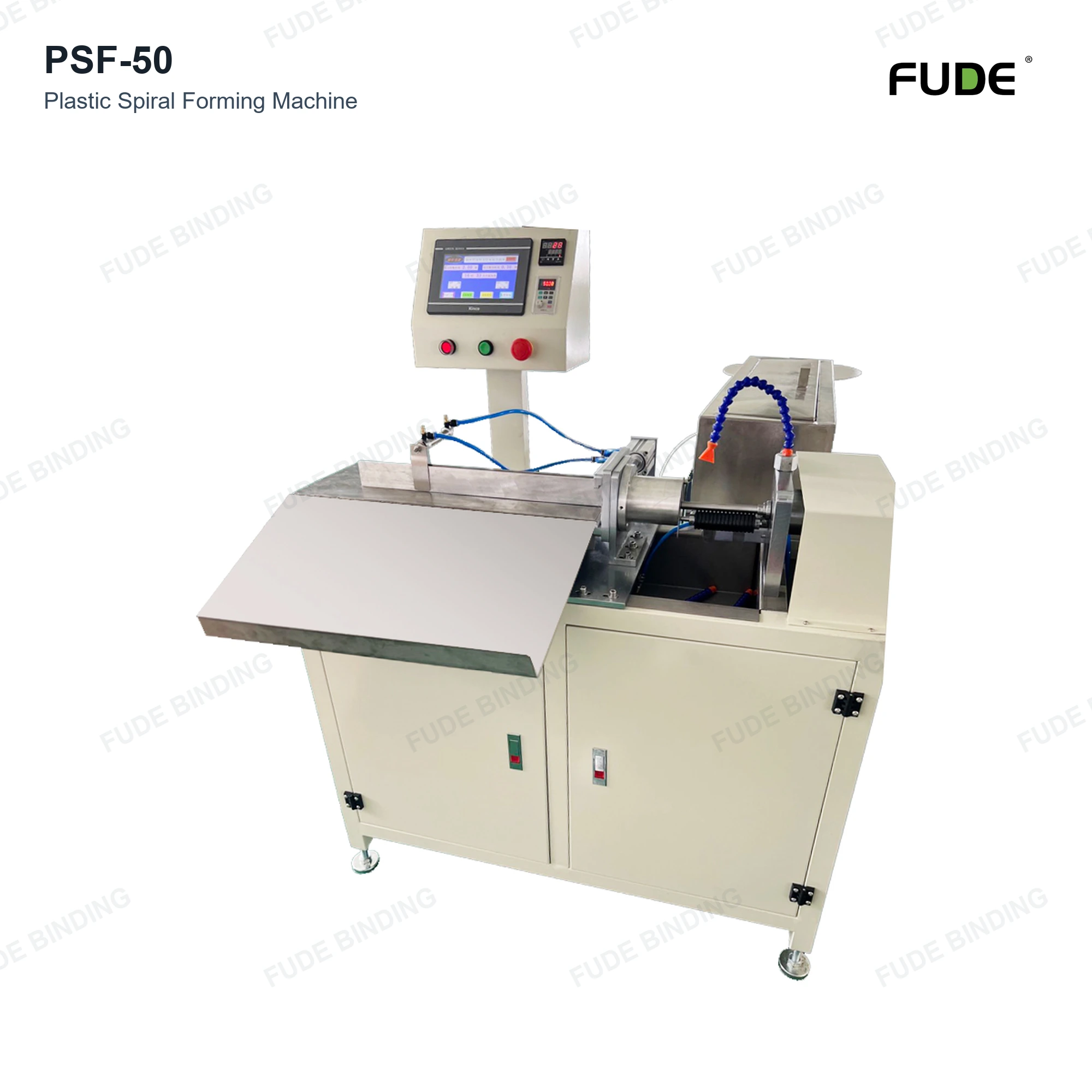PSF-50 plastist spiraalrulli vormimismasin